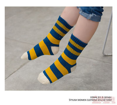 【兒童襪子純棉秋冬男童中筒女童棉襪寶寶襪中大童條紋襪子廠家批發(fā)T39】義烏市歐燁電子商務商行 - 產(chǎn)品庫