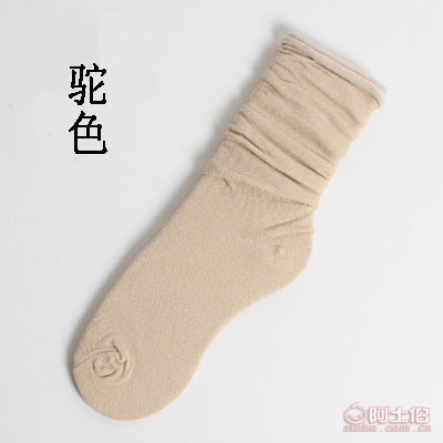 2016新年大促 糖果色堆堆襪，日系原棉廠家批發一件代發